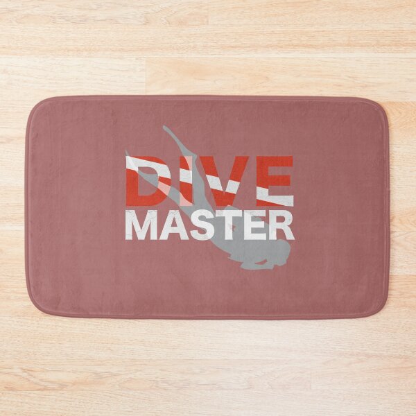 Item preview, Dive Flag - Dive Master Diver Red designed and sold by Gillesocean31.