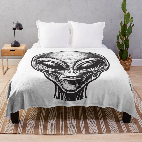 Artikelvorschau, Grauer Alien entworfen und verkauft von roswellboutique.