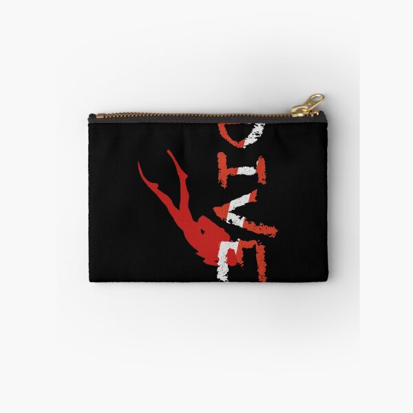 Item preview, Dive Flag - Dive Vertical and Diver Red designed and sold by Gillesocean31.