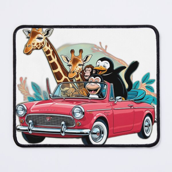 Item preview,  Animal Carpool Craziness T-Shirts designed and sold by AS-Graphics.