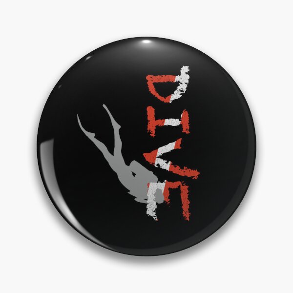 Item preview, Dive Flag - Dive Vertical and Diver White designed and sold by Gillesocean31.