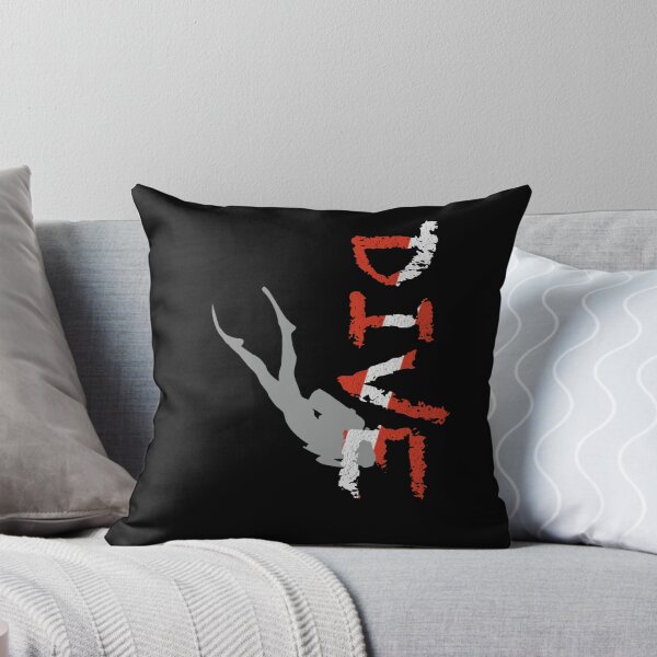 Item preview, Dive Flag - Dive Vertical and Diver White designed and sold by Gillesocean31.