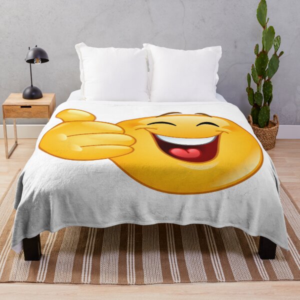 Item preview, Thumb up Laughing Emoticon designed and sold by Yael Weiss.