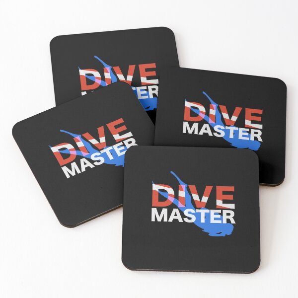Item preview, Dive Flag - Dive Master Diver Blue designed and sold by Gillesocean31.