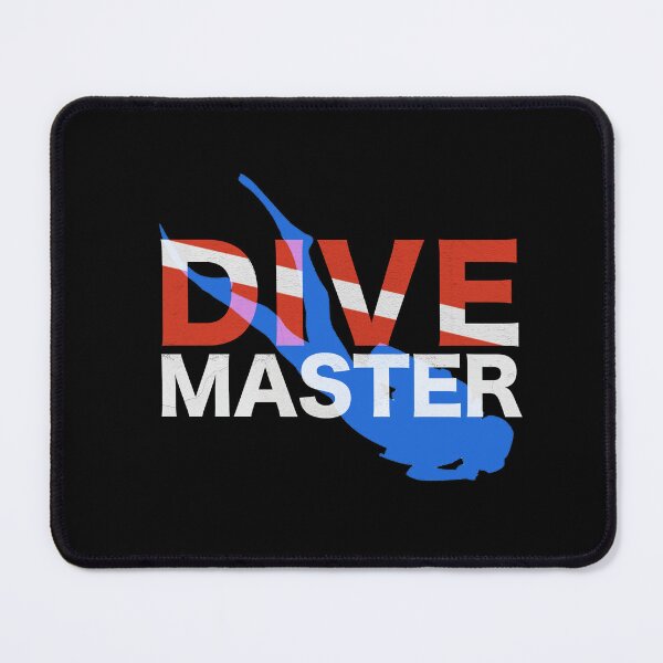 Item preview, Dive Flag - Dive Master Diver Blue designed and sold by Gillesocean31.