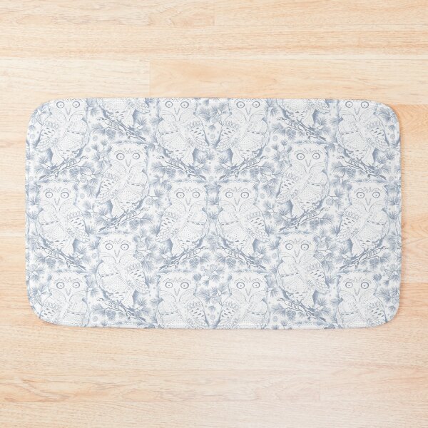Item preview, White Owl with gray cones designed and sold by Alex  Blud.