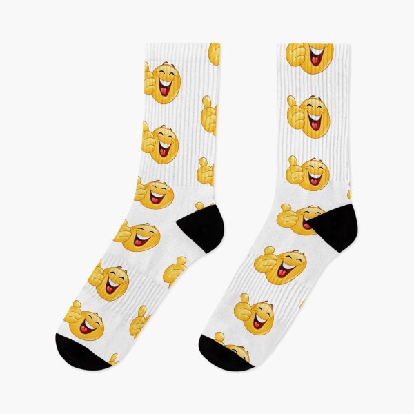 Item preview, Thumb up Laughing Emoticon designed and sold by Yael Weiss.