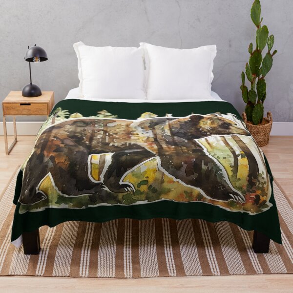Item preview, BEAR EVERGREEN : FOREST OCEAN version designed and sold by Zen Candy 3000 Travis Nicholas Zariwny.
