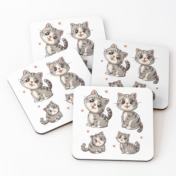 Item preview, Cute Cats designed and sold by ChubbyGoong.