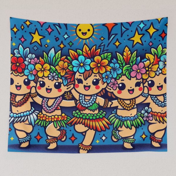 Item preview, Enchanting Hula Kids - 026 designed and sold by sagaofsilence.