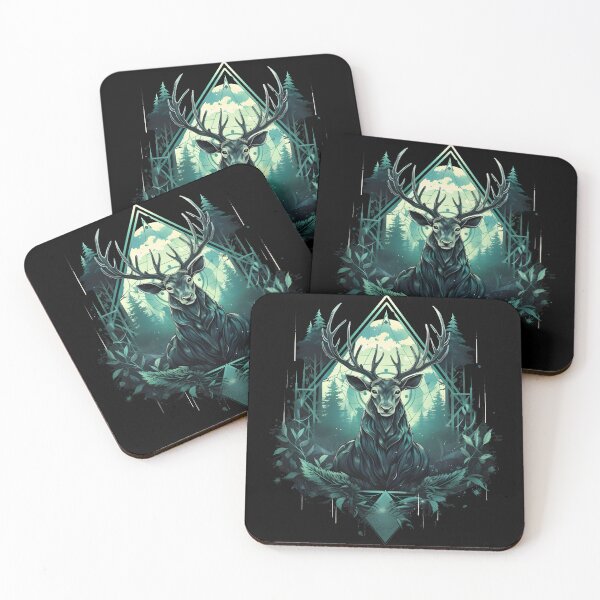 Item preview, mystical forest of a magic creatures designed and sold by FamousArtDesign.