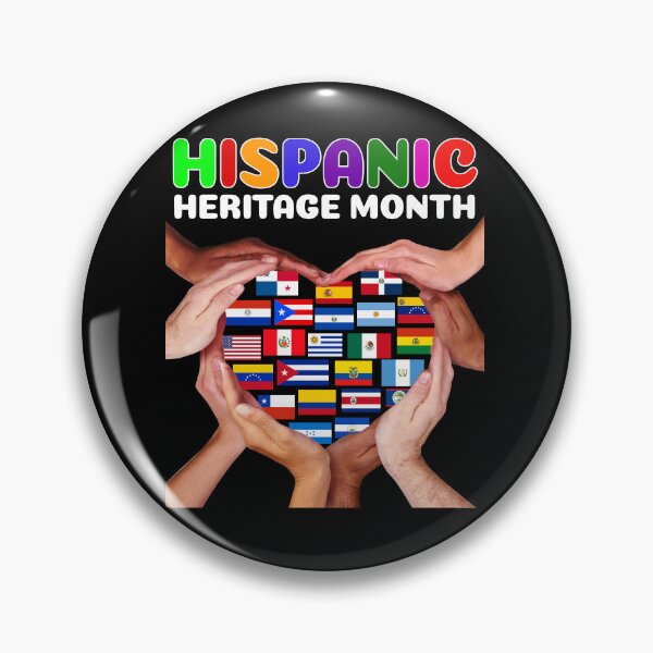 Item preview, Hispanic Heritage Month All Countries Heart Hands designed and sold by NUMAcreations.