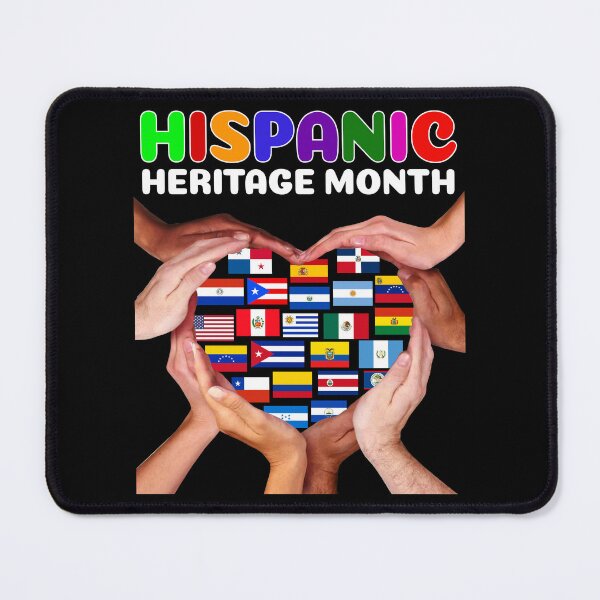 Item preview, Hispanic Heritage Month All Countries Heart Hands designed and sold by NUMAcreations.
