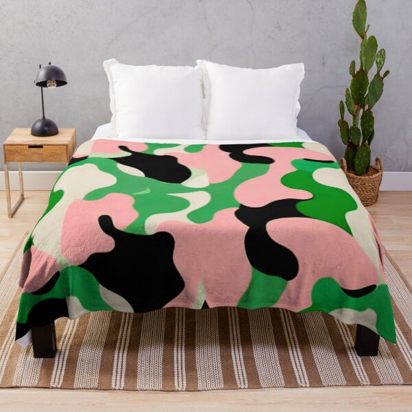 Item preview, Pink and green camouflage designed and sold by Roxburylane.