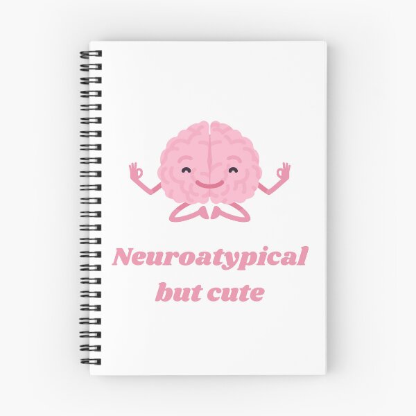 Item preview, Neuroatypical but cute happy brain  designed and sold by MikusOla.
