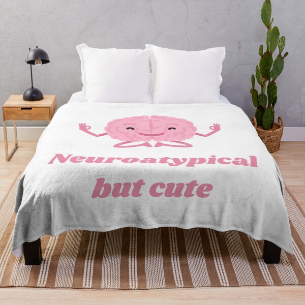 Item preview, Neuroatypical but cute happy brain  designed and sold by MikusOla.