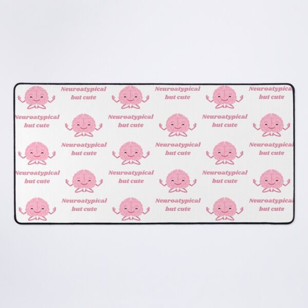 Item preview, Neuroatypical but cute happy brain  designed and sold by MikusOla.