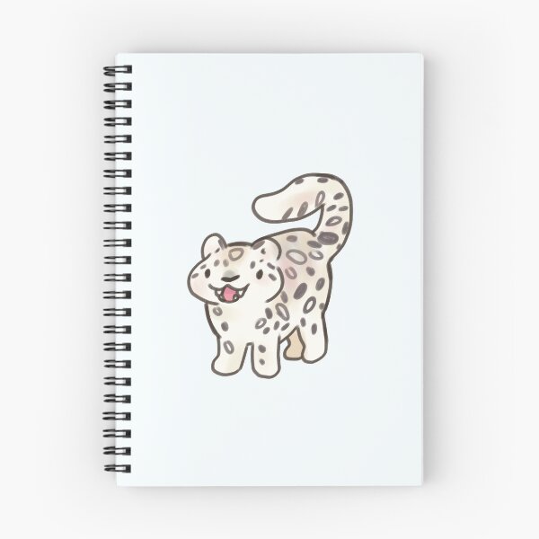 Item preview, Cute snow leopard illustration  designed and sold by Artofmayara.