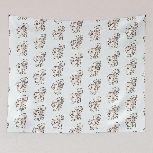 Item preview, Cute snow leopard illustration  designed and sold by Artofmayara.