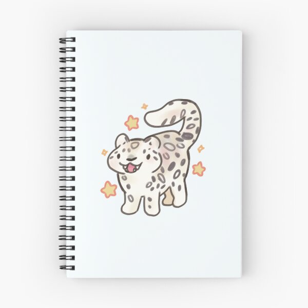 Item preview, Cute snow leopard  with stars designed and sold by Artofmayara.