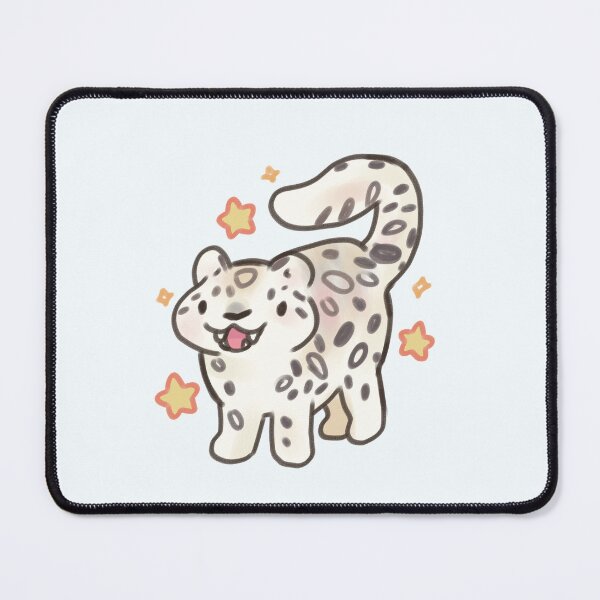 Item preview, Cute snow leopard  with stars designed and sold by Artofmayara.