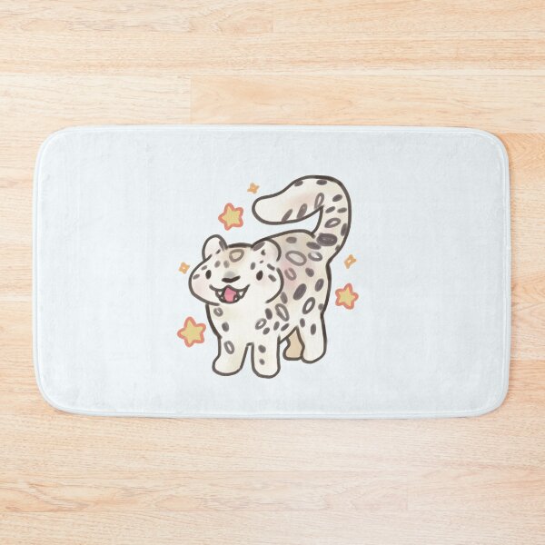 Item preview, Cute snow leopard  with stars designed and sold by Artofmayara.