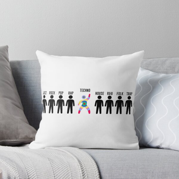 Item preview, I love Techno designed and sold by OffensiveFun.
