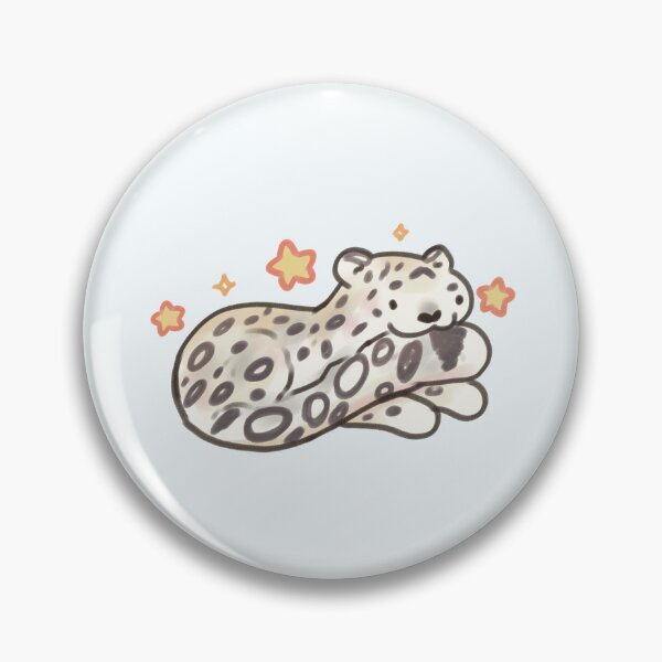 Item preview, Cute snow leopard drawing with stars  designed and sold by Artofmayara.