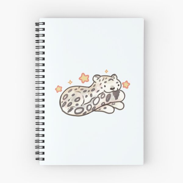 Item preview, Cute snow leopard drawing with stars  designed and sold by Artofmayara.