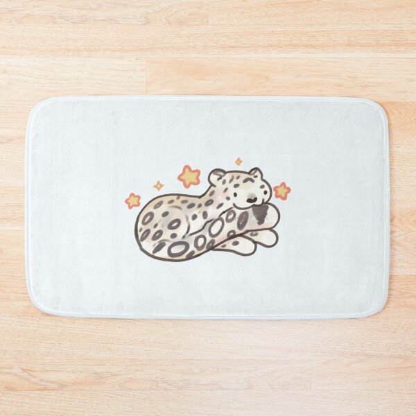 Item preview, Cute snow leopard drawing with stars  designed and sold by Artofmayara.