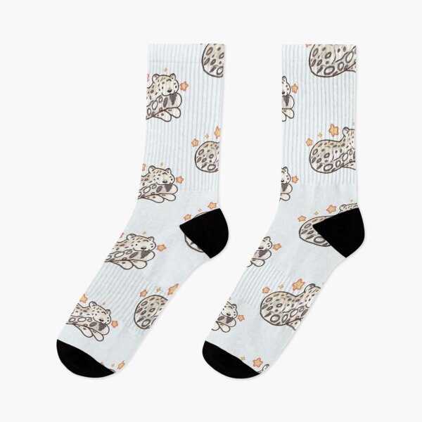 Item preview, Cute snow leopard drawing with stars  designed and sold by Artofmayara.
