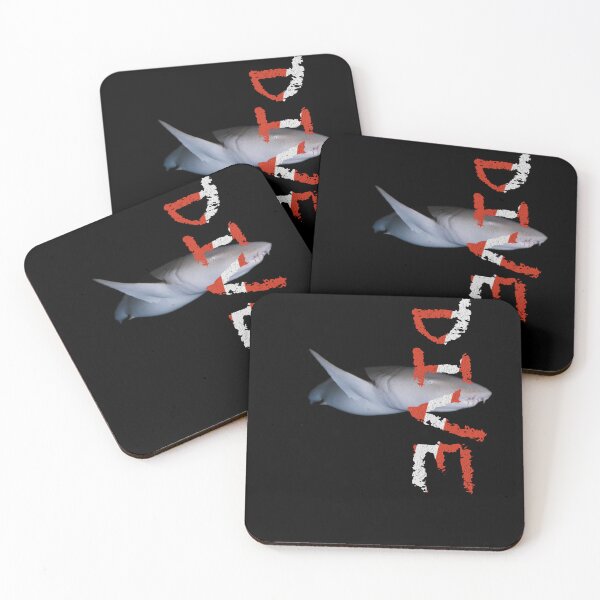 Item preview, Dive Flag - Dive Vertical and Nurse Shark designed and sold by Gillesocean31.