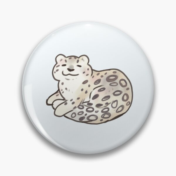 Item preview, Cute snow leopard art  designed and sold by Artofmayara.