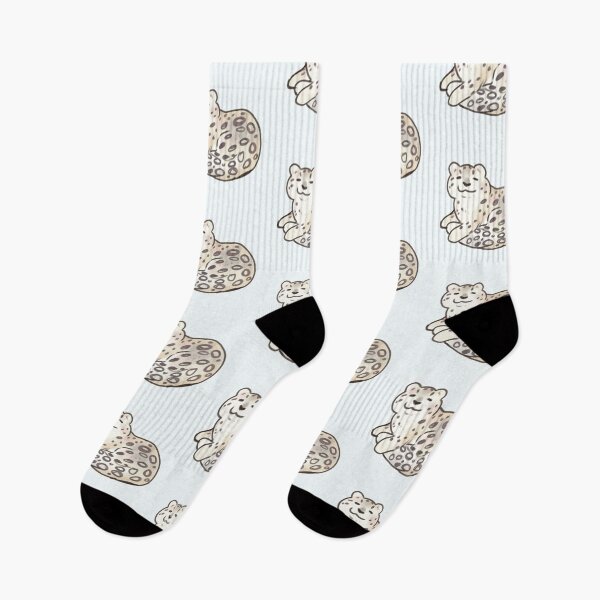 Item preview, Cute snow leopard art  designed and sold by Artofmayara.