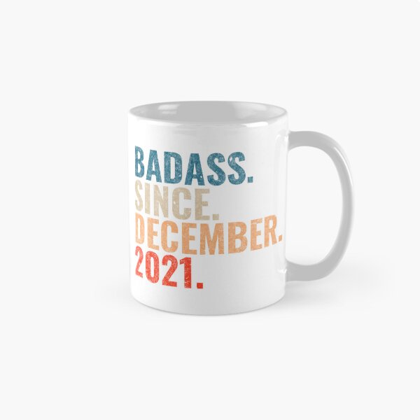 Item preview, Badass since December 2021 Vintage 2021 December birthday gift designed and sold by Teelogic.