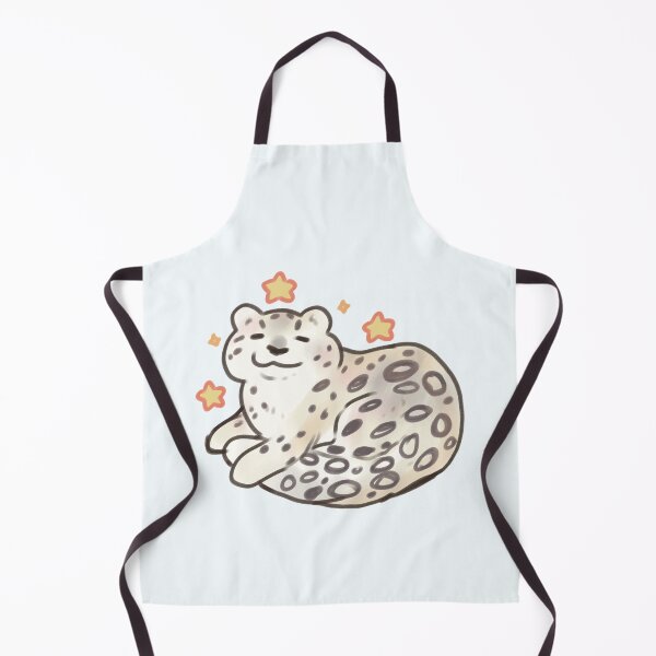 Item preview, Cute snow leopard art with stars designed and sold by Artofmayara.