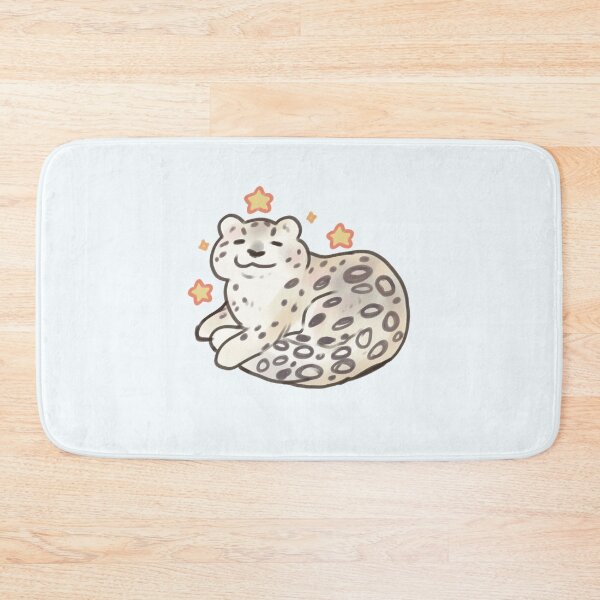 Item preview, Cute snow leopard art with stars designed and sold by Artofmayara.