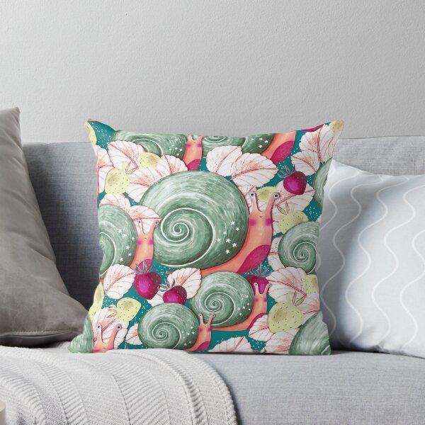 Item preview, Snails and strawberries, Green-emerald version designed and sold by Alex  Blud.