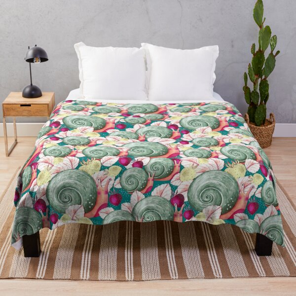 Item preview, Snails and strawberries, Green-emerald version designed and sold by Alex Blud.