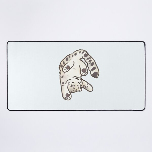Item preview, Silly snow leopard designed and sold by Artofmayara.