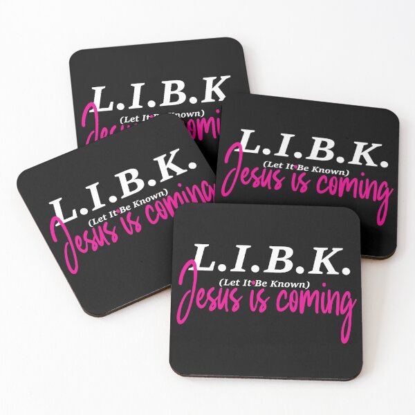Item preview, LIBK Jesus is coming designed and sold by WideIsTheGate.