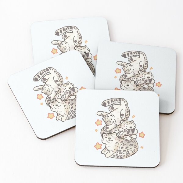 Item preview, Cute snow leopard stack designed and sold by Artofmayara.