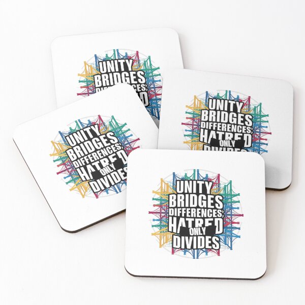 Item preview, Bridges of Unity, Walls of Hatred - Cool T-shirt designed and sold by joejiing.