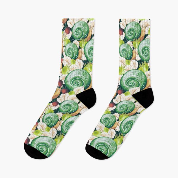 Item preview, Snails and strawberries, Green version designed and sold by Alex  Blud.