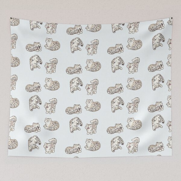 Item preview, snow leopard pack designed and sold by Artofmayara.