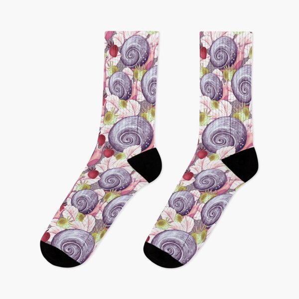 Item preview, Snails and strawberries, Lilac version designed and sold by Alex  Blud.