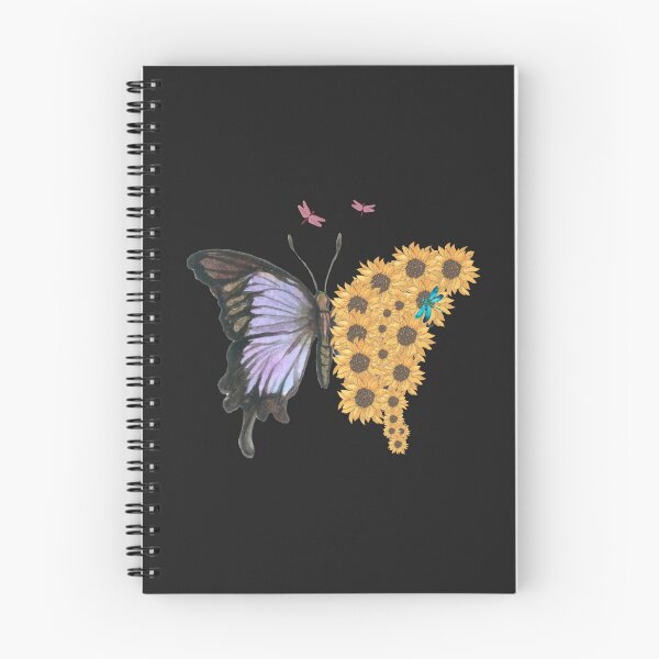 Item preview, Sunflower and Butterfly Classic T-Shirt designed and sold by padeddesignart.