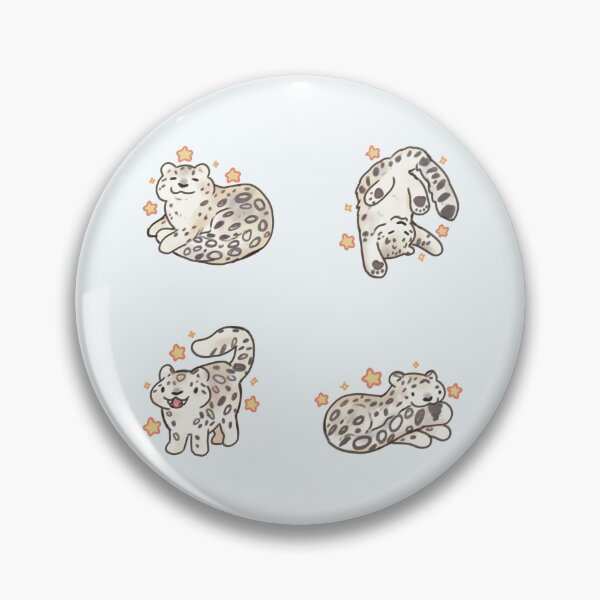 Item preview, snow leopard pack designed and sold by Artofmayara.