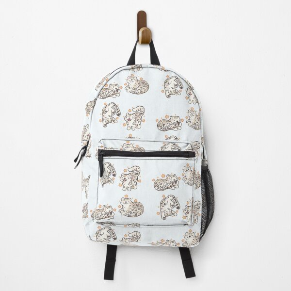 Item preview, snow leopard pack designed and sold by Artofmayara.