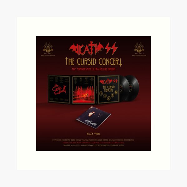 Item preview, Death SS - The Cursed Concert album 1992 designed and sold by JOSE SOTO.